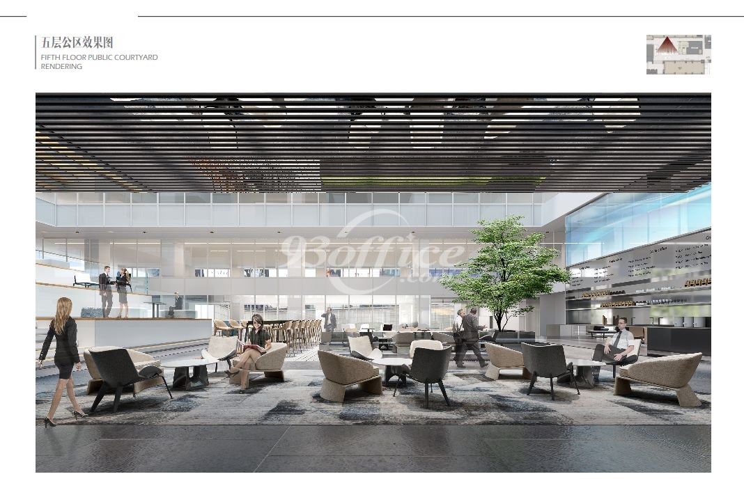 万航国际中心机场城市航站楼办公室出租租赁租金