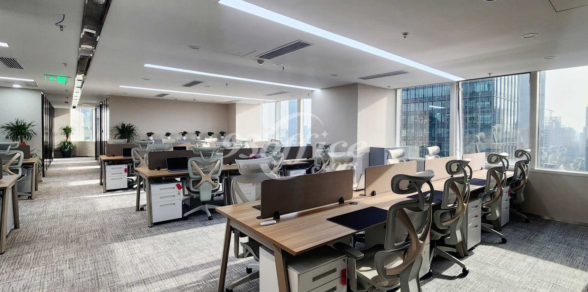 嘉里中心一座办公室出租租赁租金