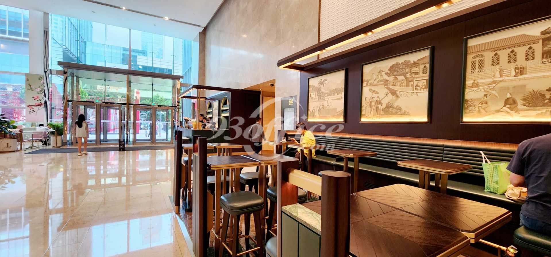 嘉里中心三座写字楼租赁-办公楼入口