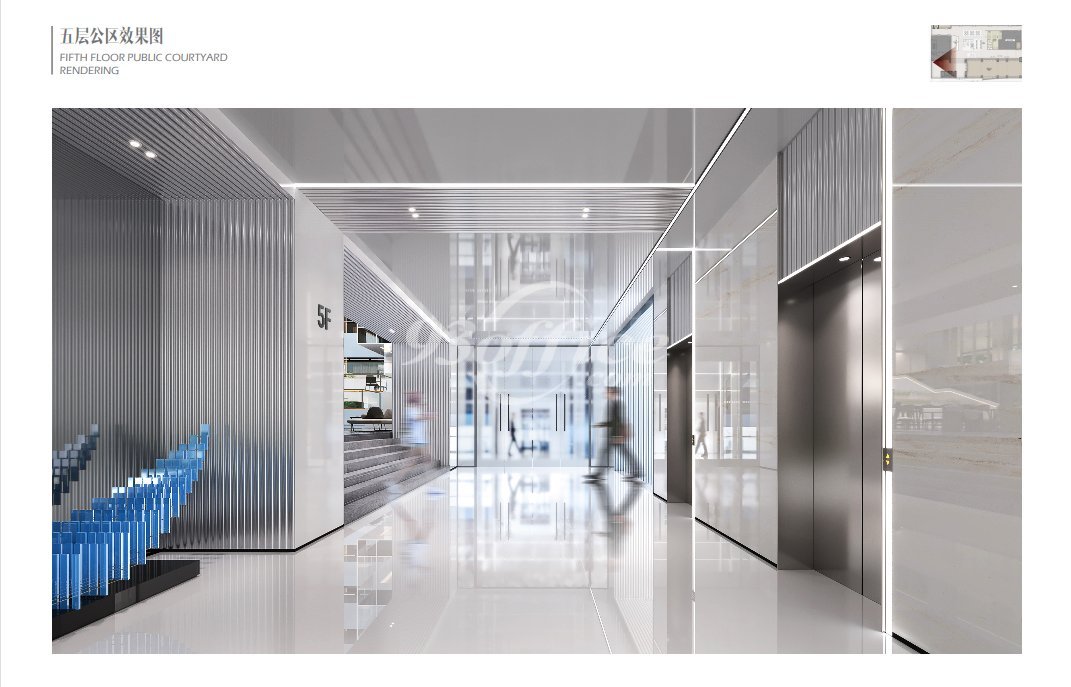 机场城市航站楼办公楼出租-写字楼大堂电梯