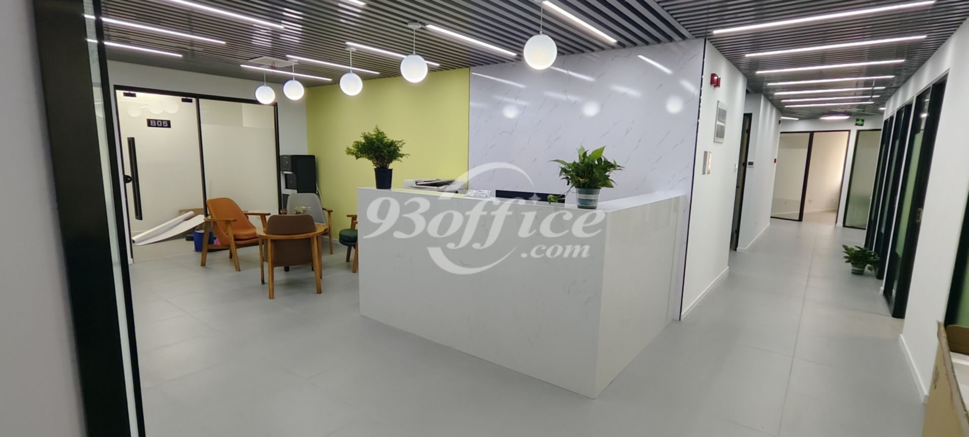 银发大厦商务中心出租-前台