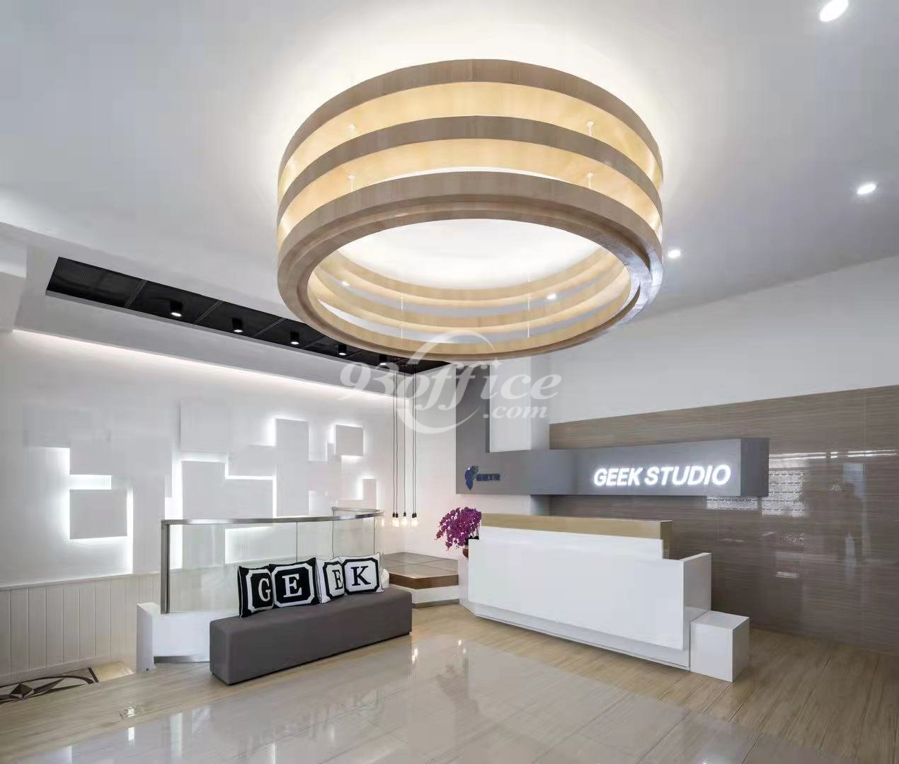 极客工社联合办公出租-前台