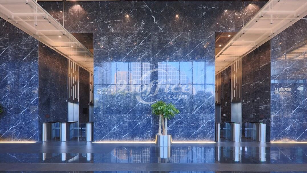 竹园商贸区中国石油上海大厦写字楼租金-办公楼电梯间