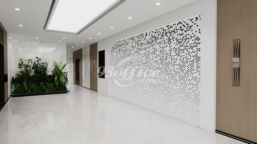 衡辰商业广场联合办公租赁-电梯厅