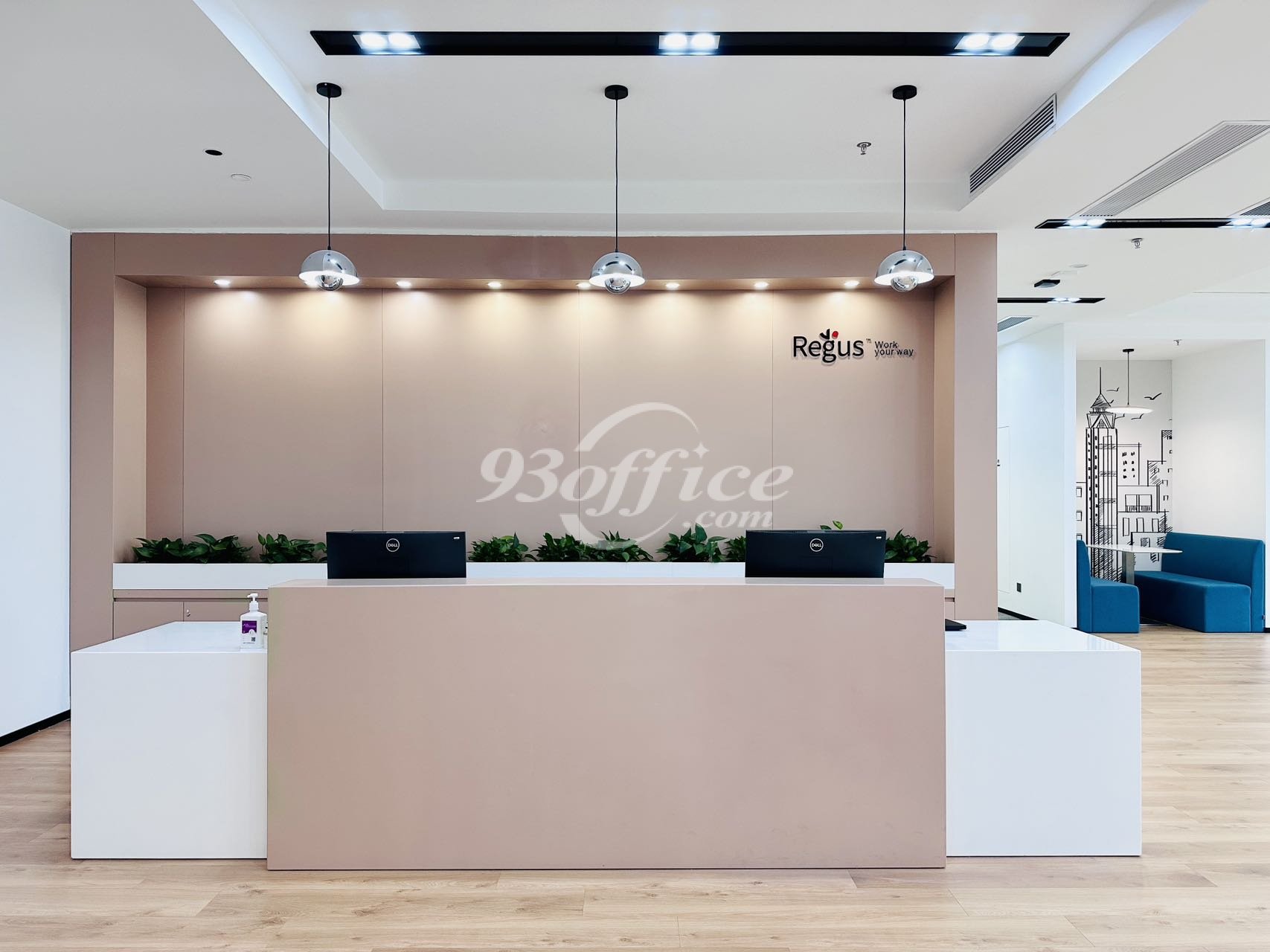 力波中心联合办公出租-前台