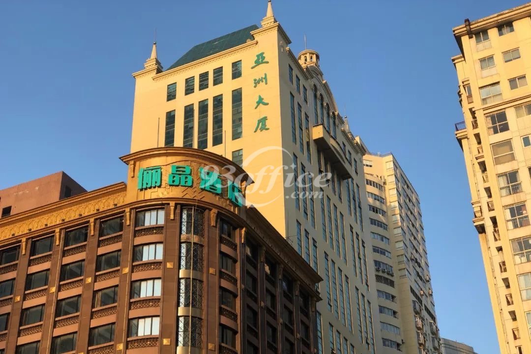 亚洲大厦联合办公出租-外立面